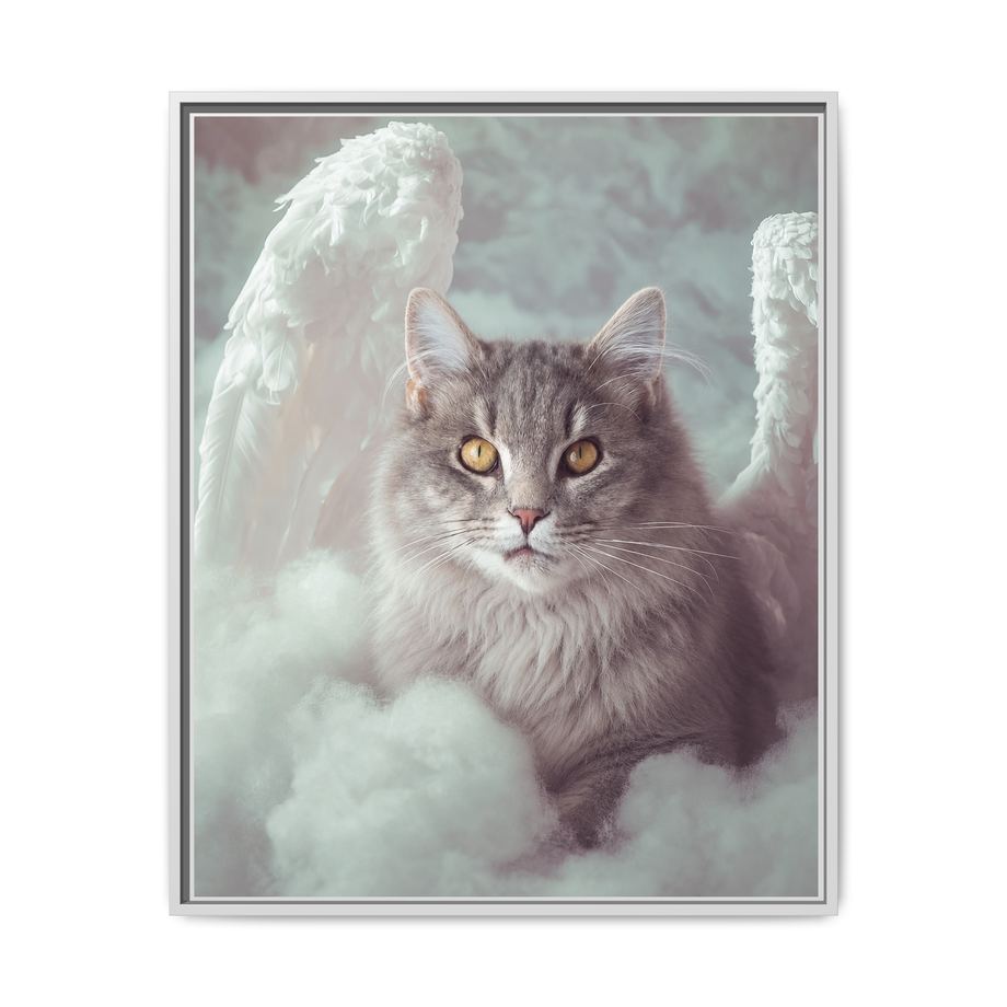 Framed 24x30 White front