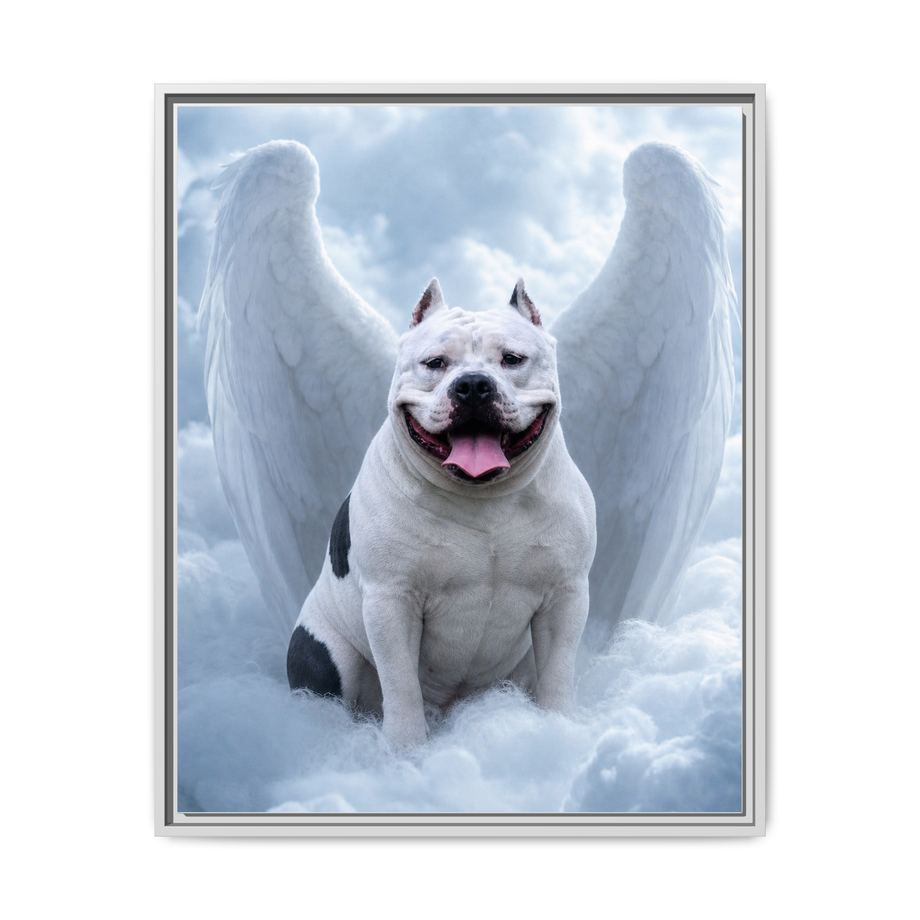 Framed 24x30 White front