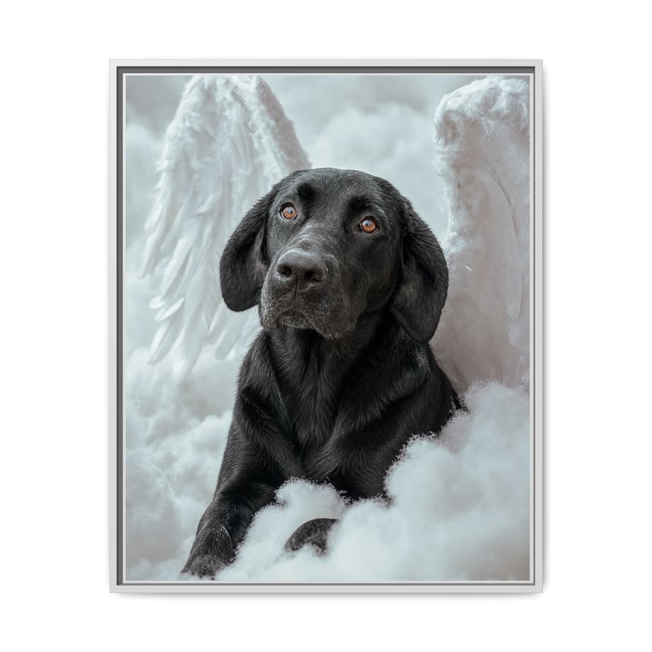 Framed 24x30 White front