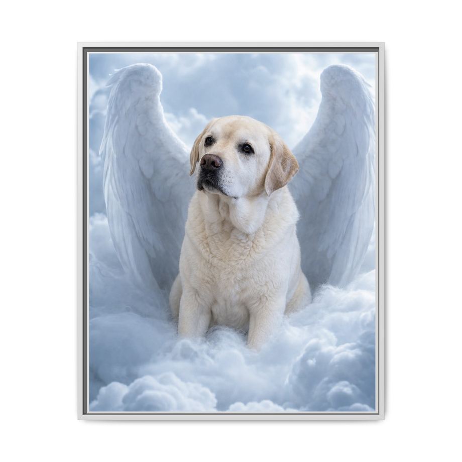 Framed 24x30 White front