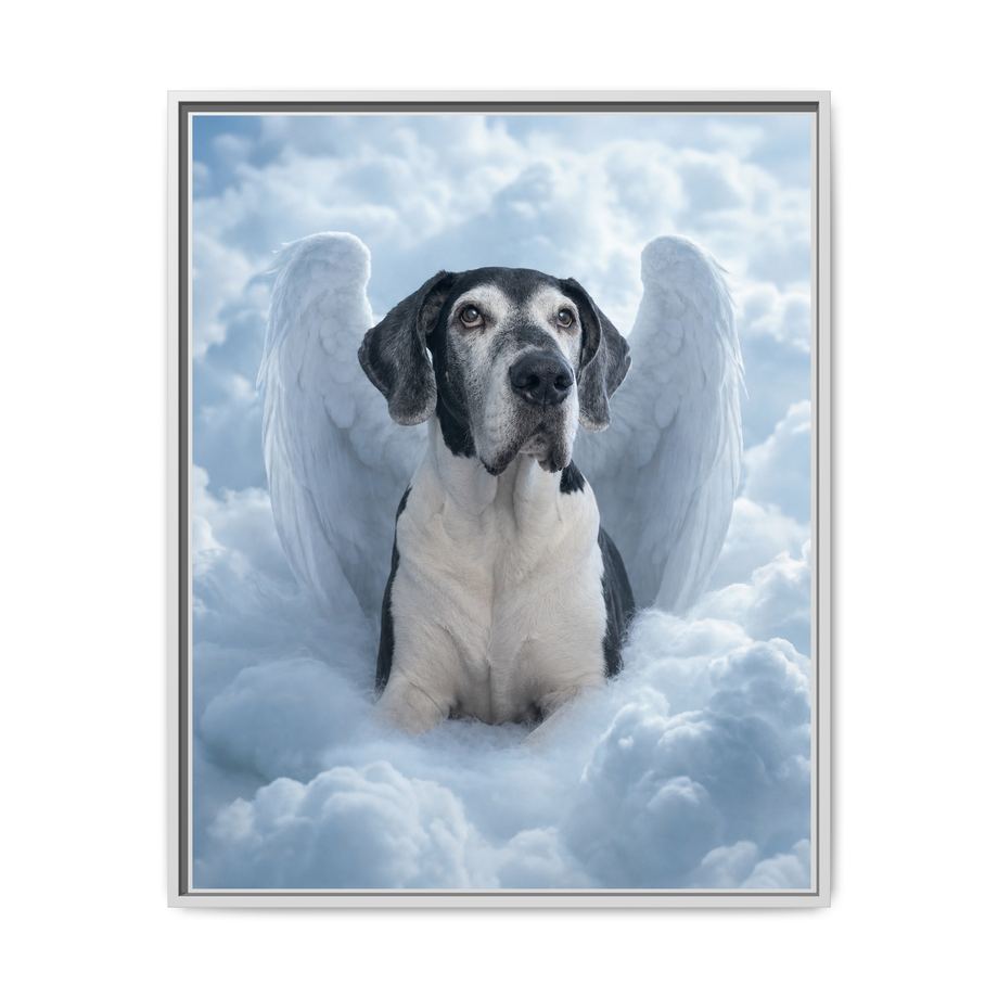 Framed 24x30 White front