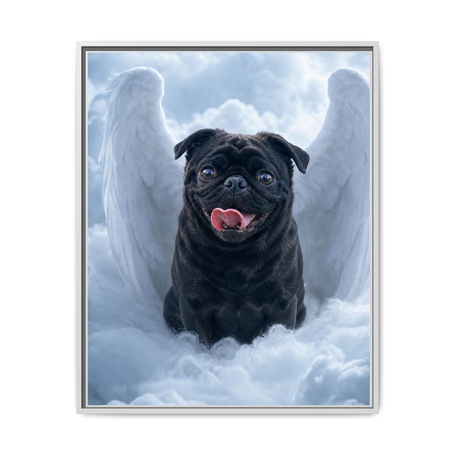 Framed 24x30 White front