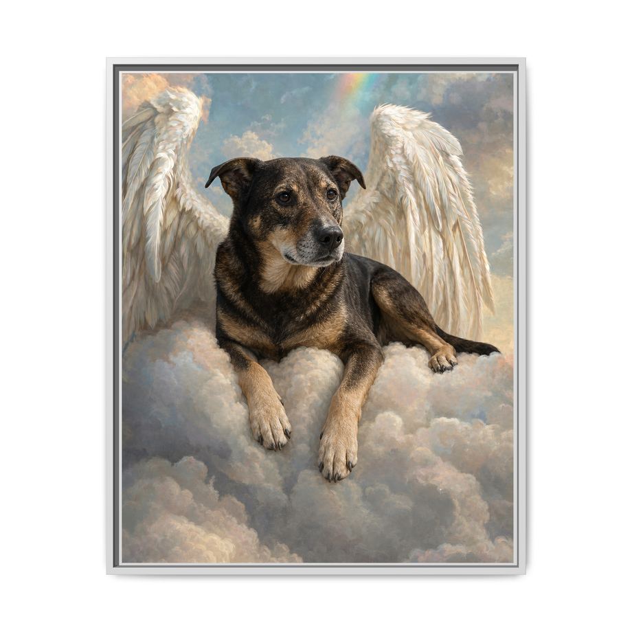 Framed 24x30 White front