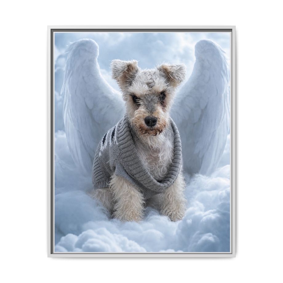 Framed 24x30 White front