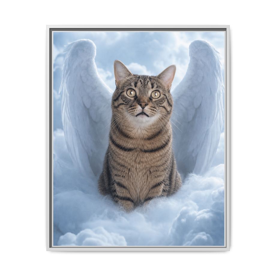 Framed 24x30 White front
