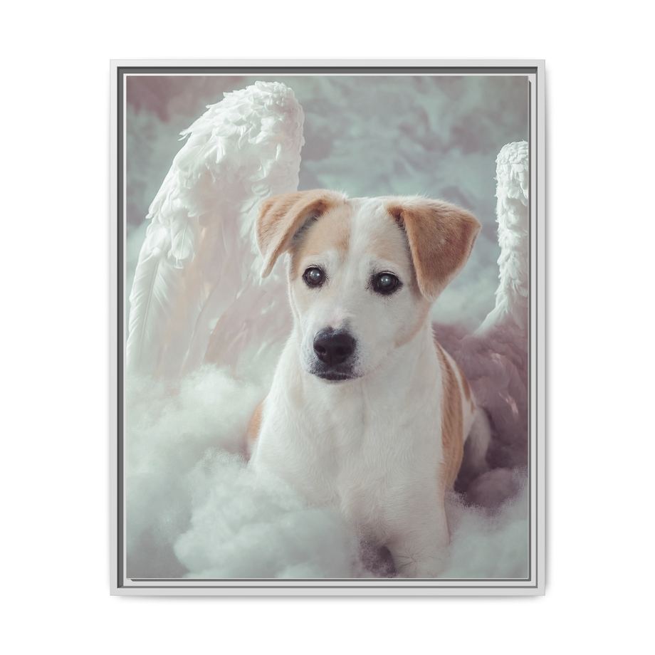 Framed 24x30 White front