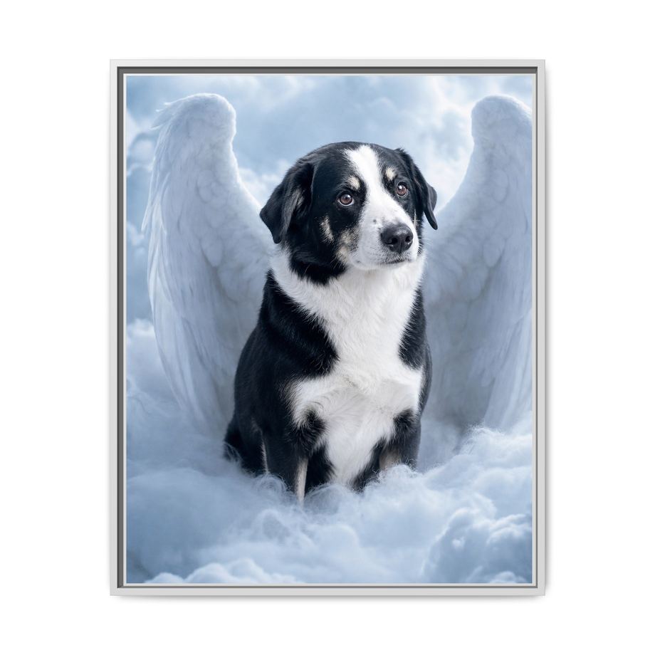 Framed 24x30 White front