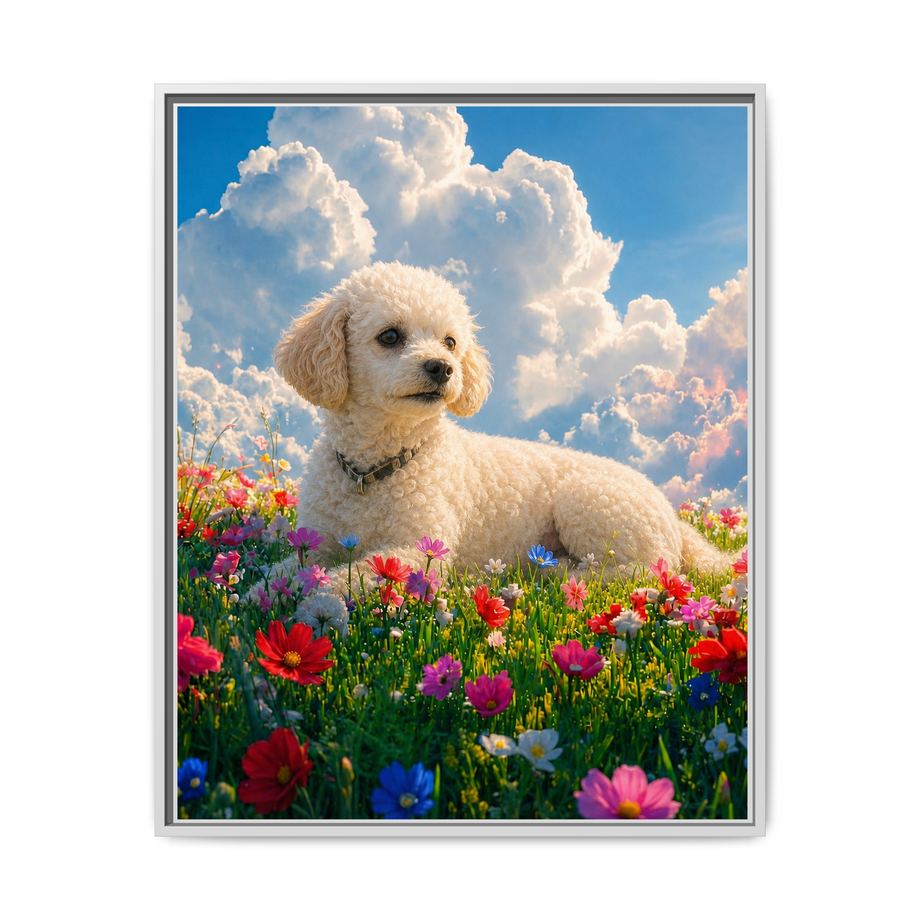 Framed 24x30 White front