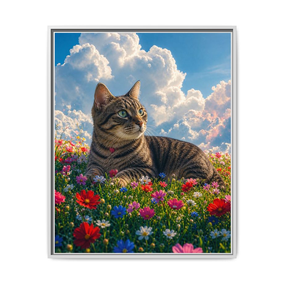 Framed 24x30 White front