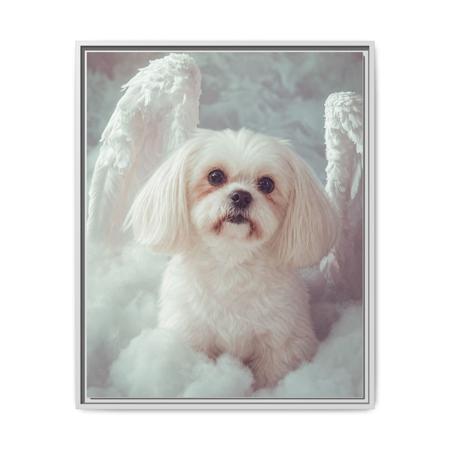 Framed 24x30 White front