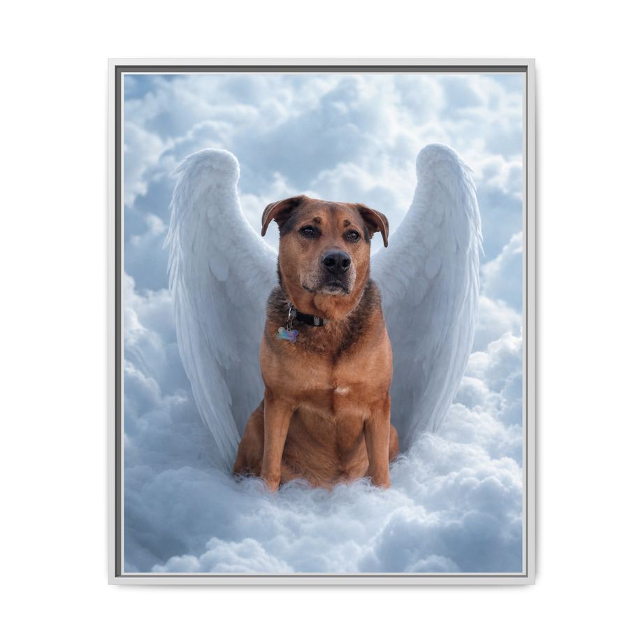 Framed 24x30 White front