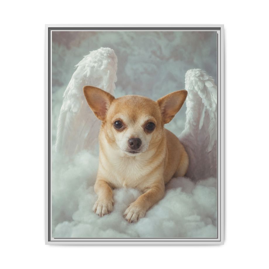 Framed 24x30 White front