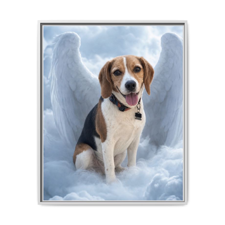 Framed 24x30 White front