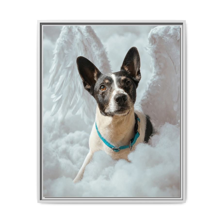 Framed 24x30 White front