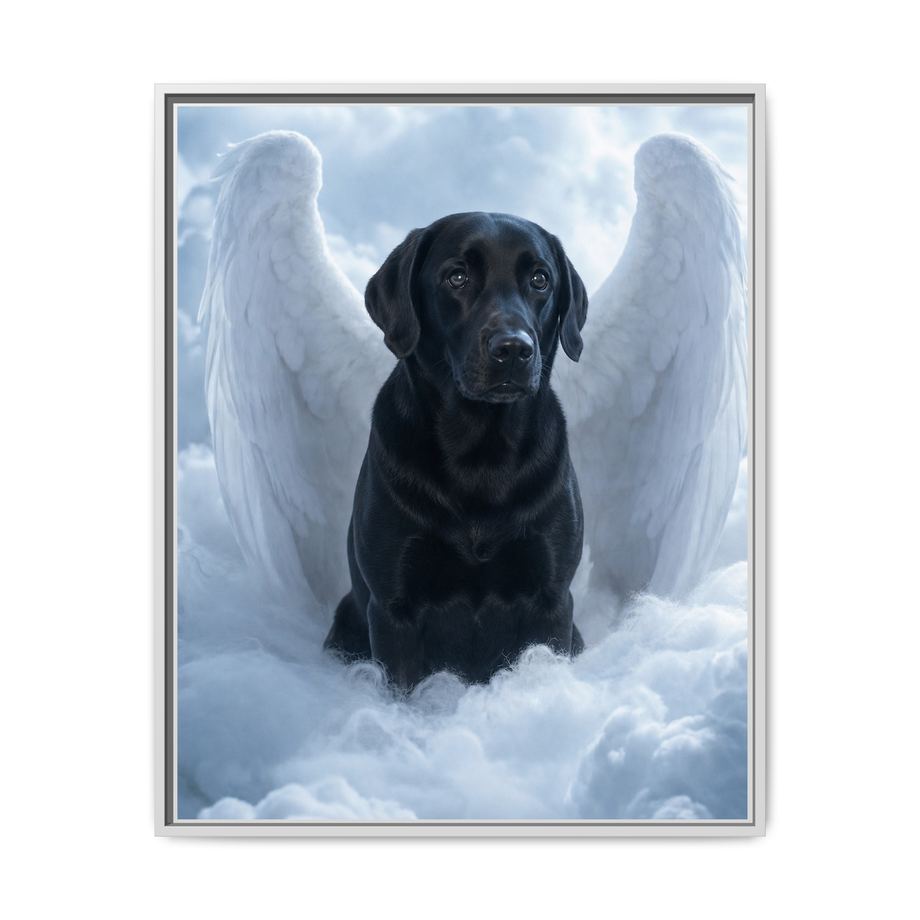 Framed 24x30 White front