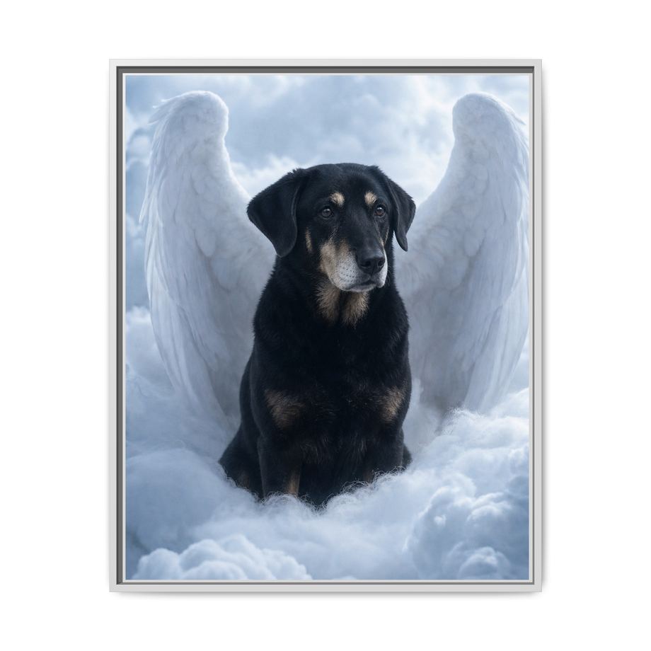 Framed 24x30 White front