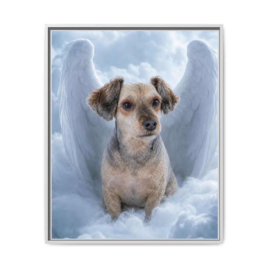 Framed 24x30 White front