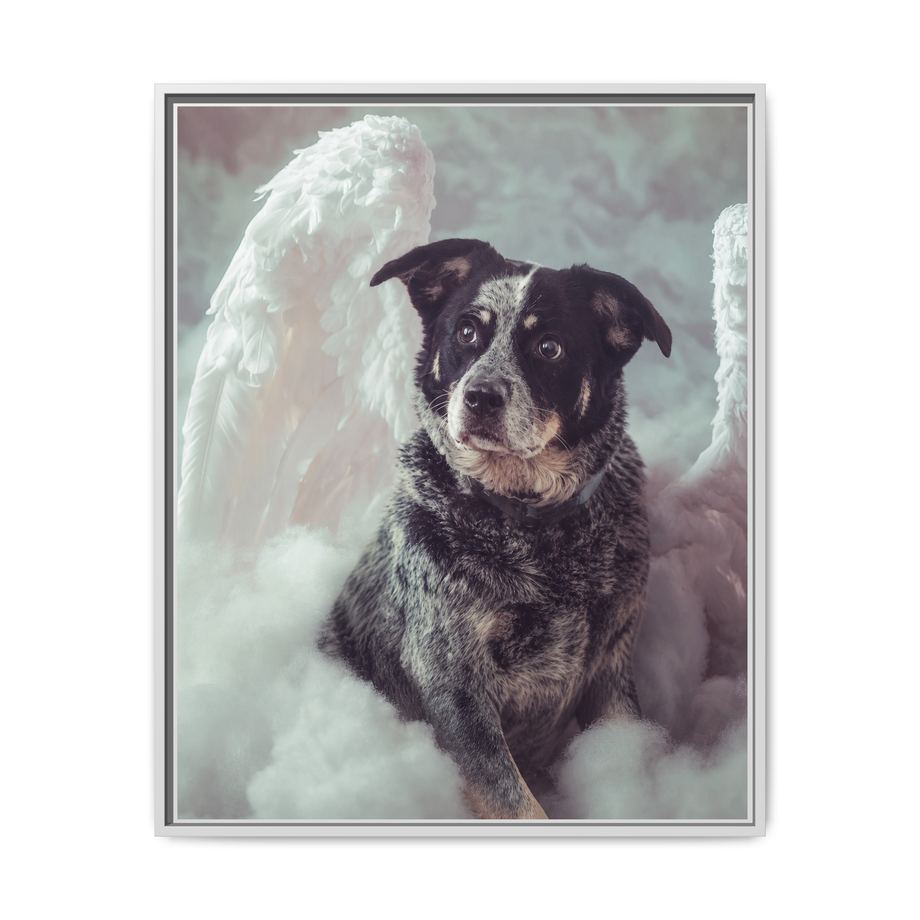 Framed 24x30 White front