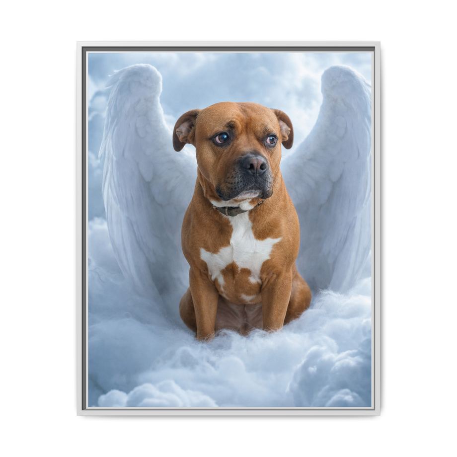Framed 24x30 White front