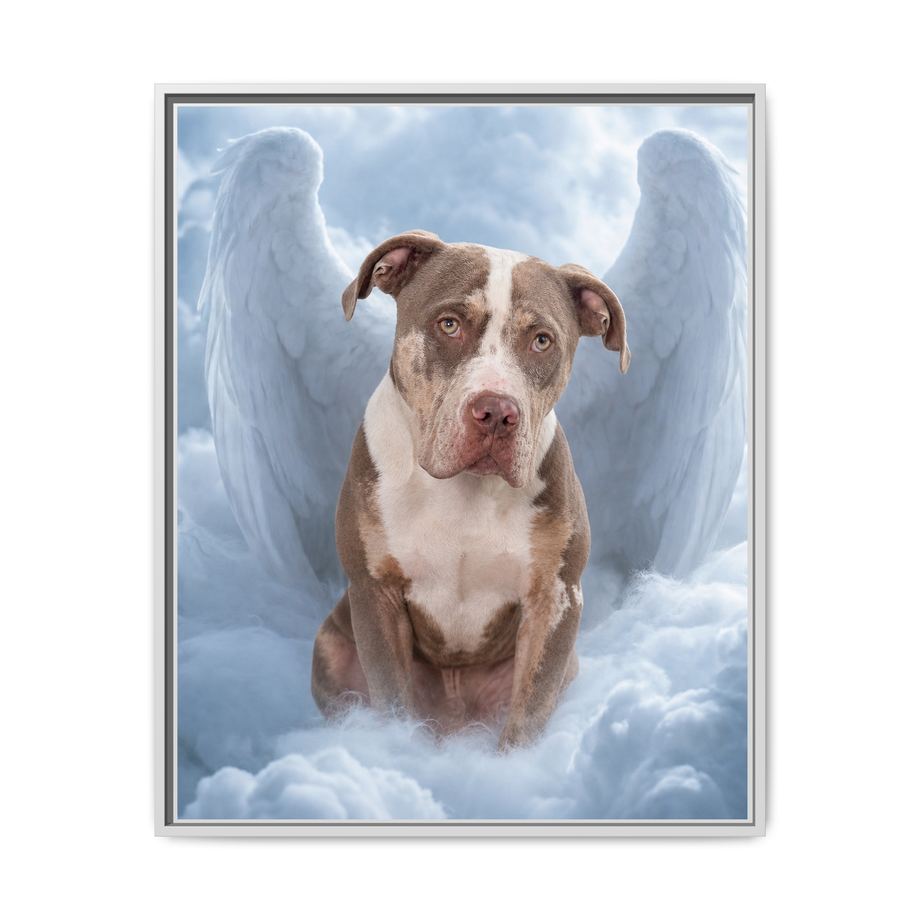Framed 24x30 White front