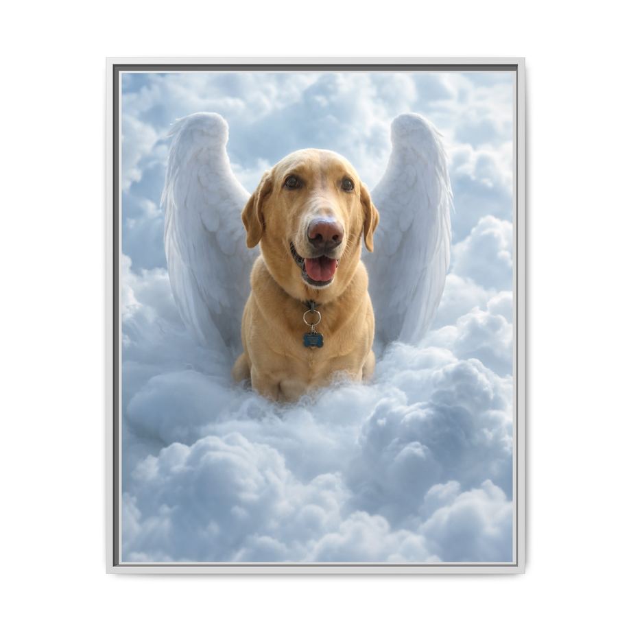 Framed 24x30 White front
