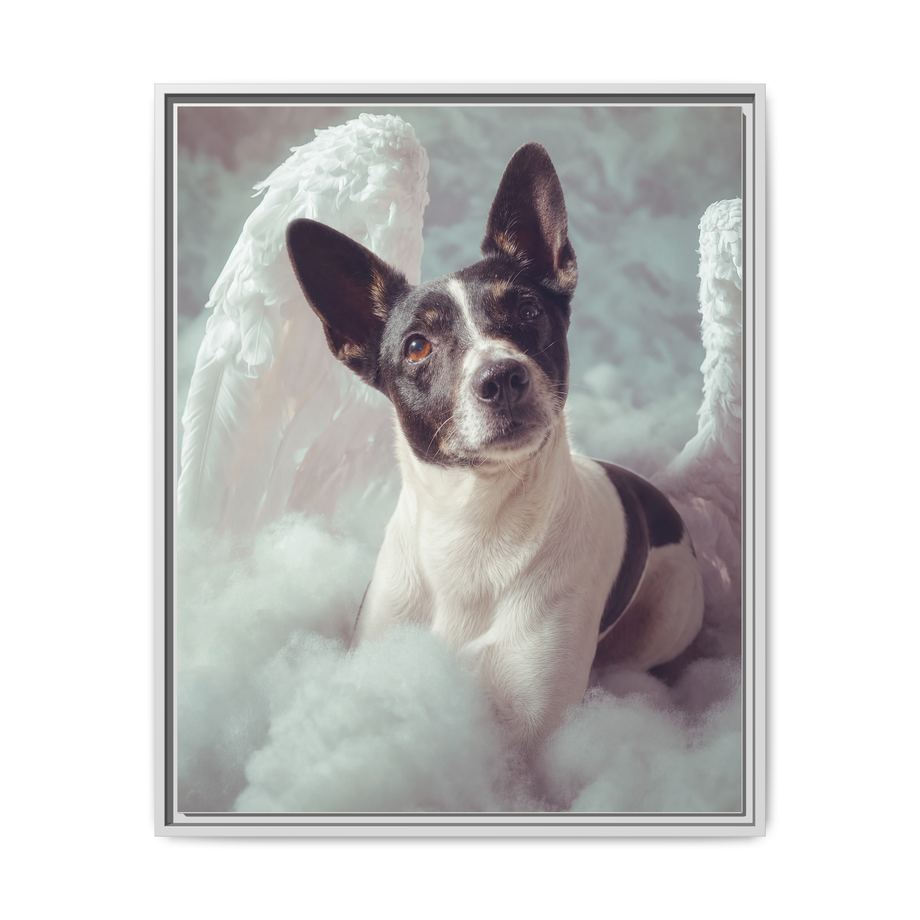 Framed 24x30 White front