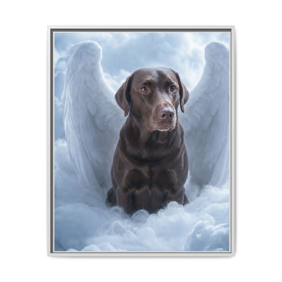 Framed 24x30 White front