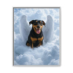 Framed 24x30 White front