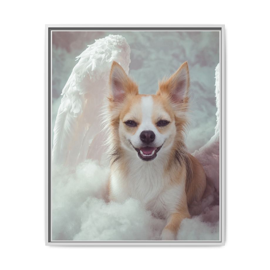 Framed 24x30 White front