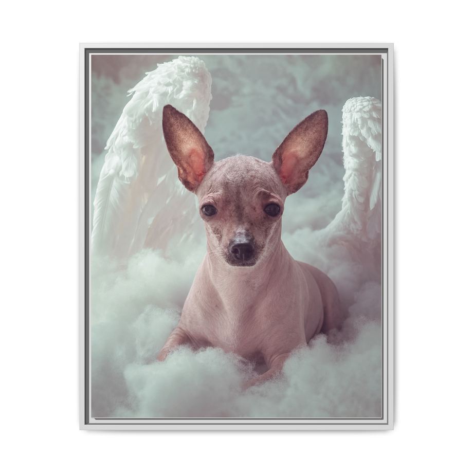 Framed 24x30 White front