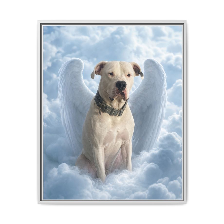 Framed 24x30 White front