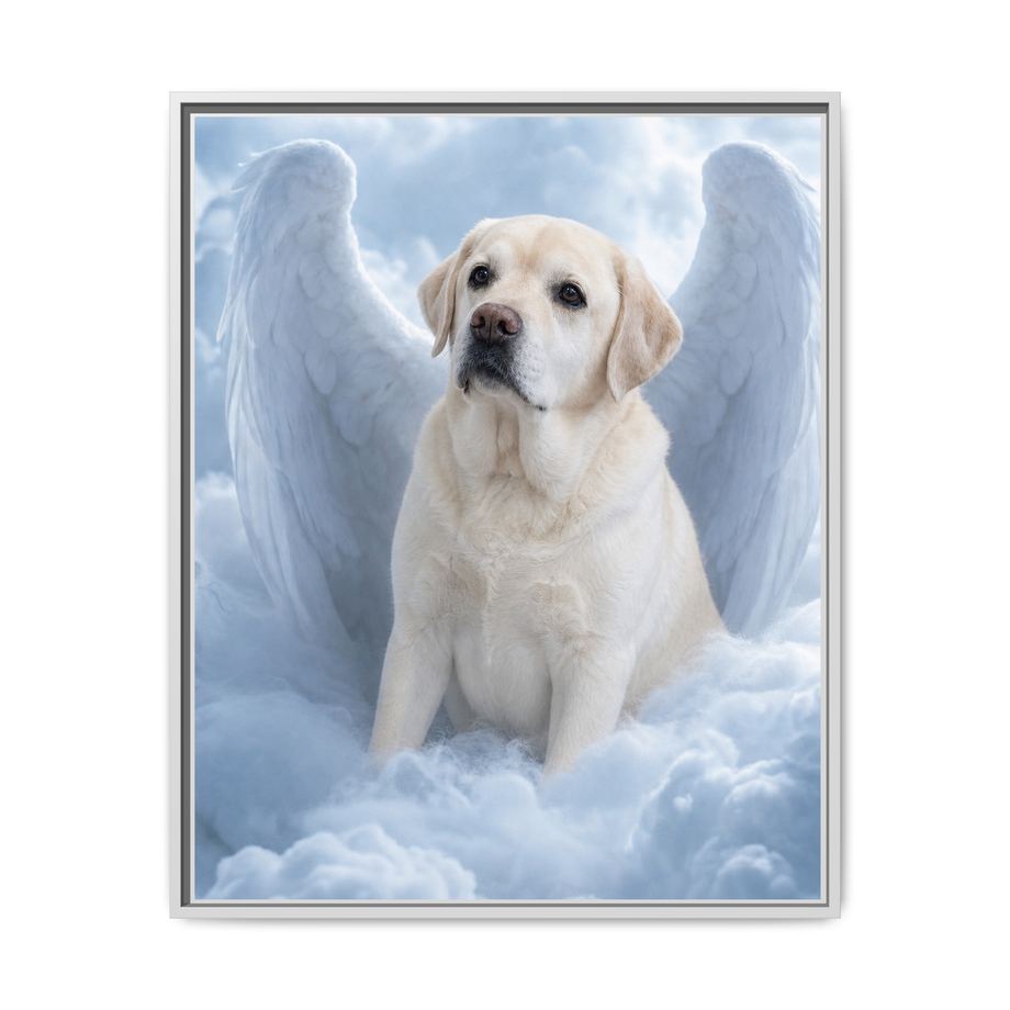 Framed 24x30 White front