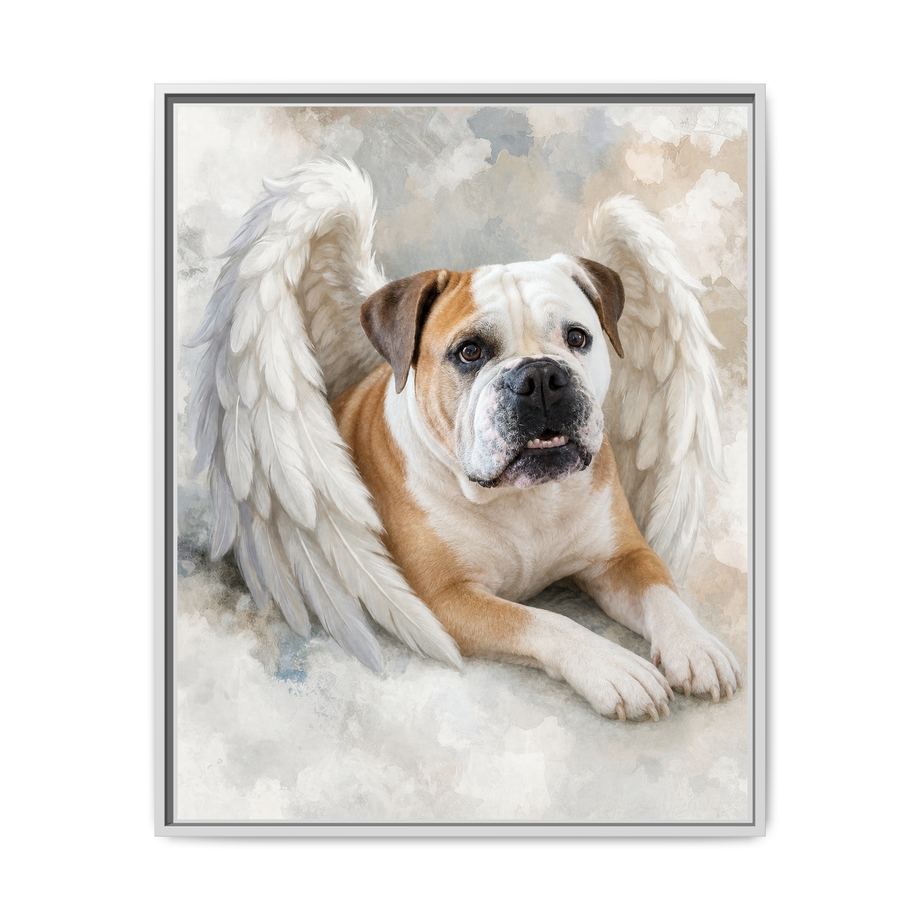 Framed 24x30 White front