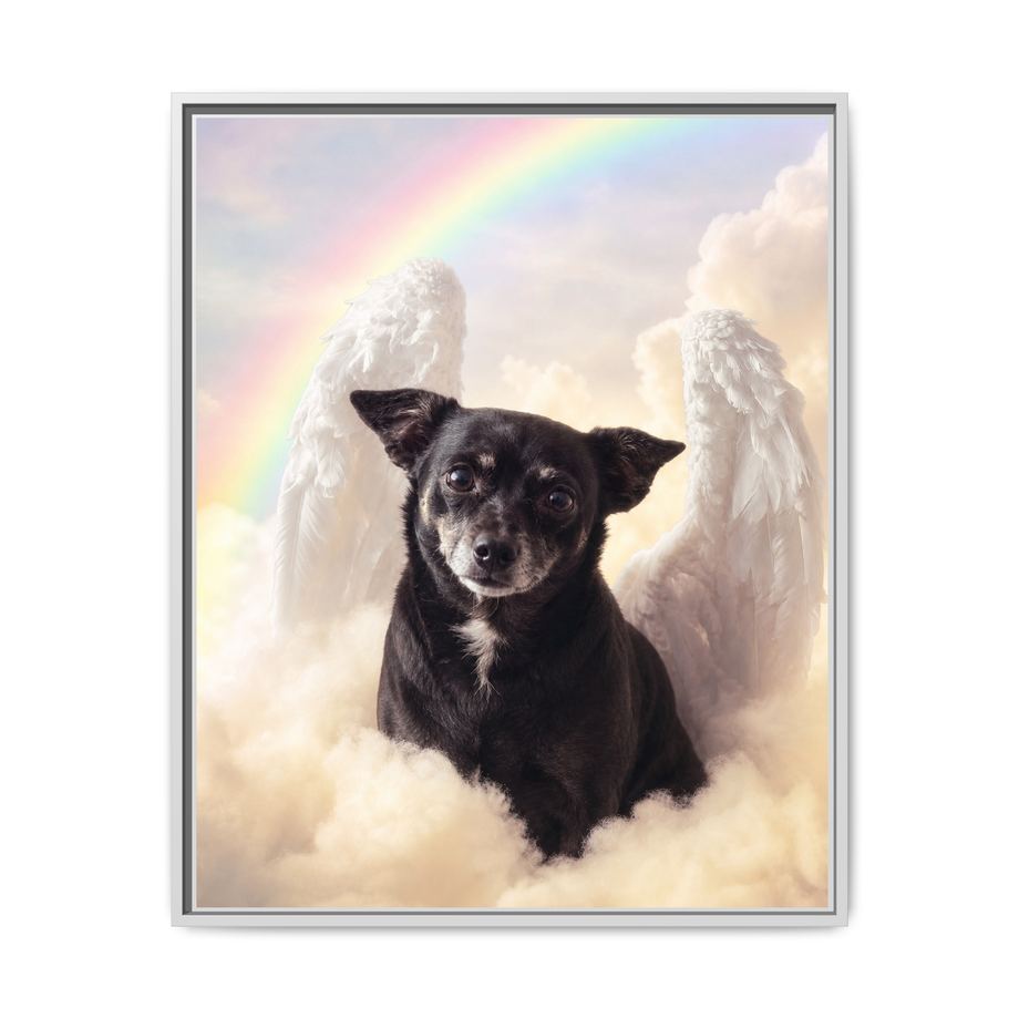 Framed 24x30 White front