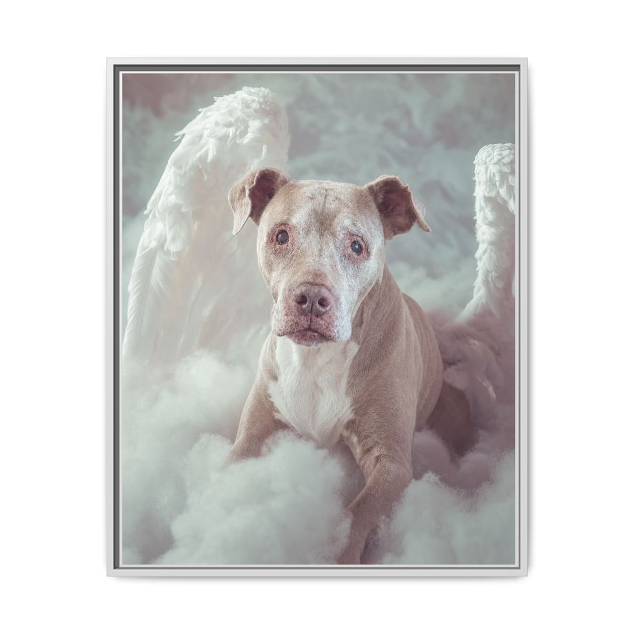 Framed 24x30 White front