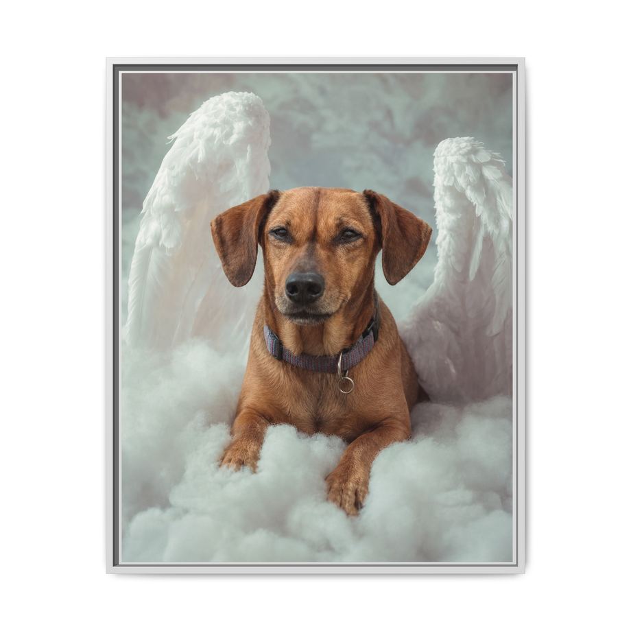 Framed 24x30 White front