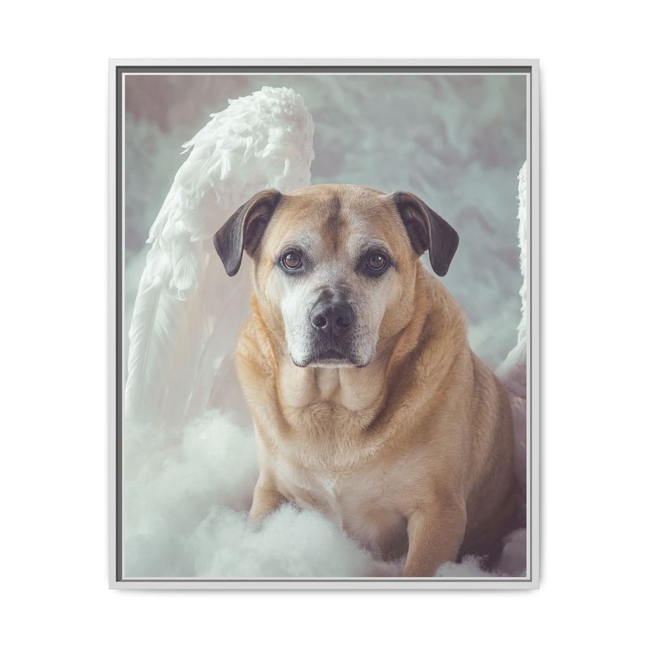 Framed 24x30 White front