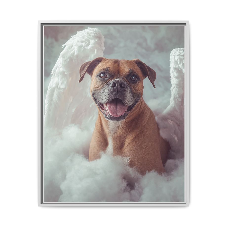 Framed 24x30 White front