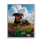 Framed 24x30 White front