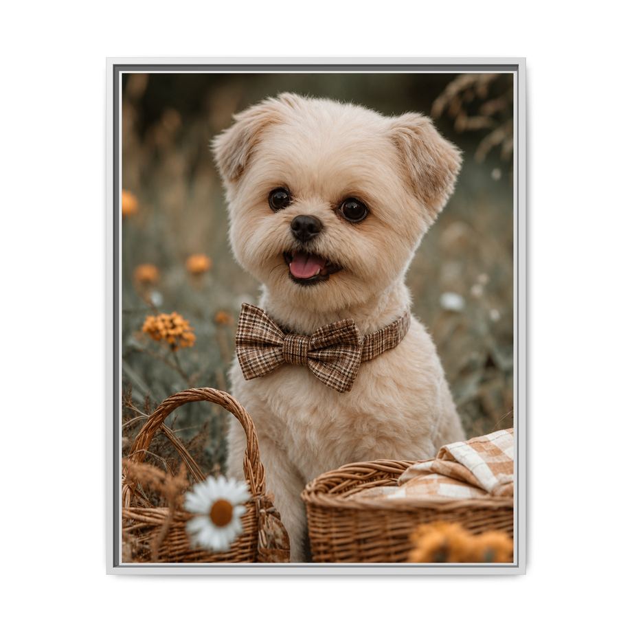 Framed 24x30 White front