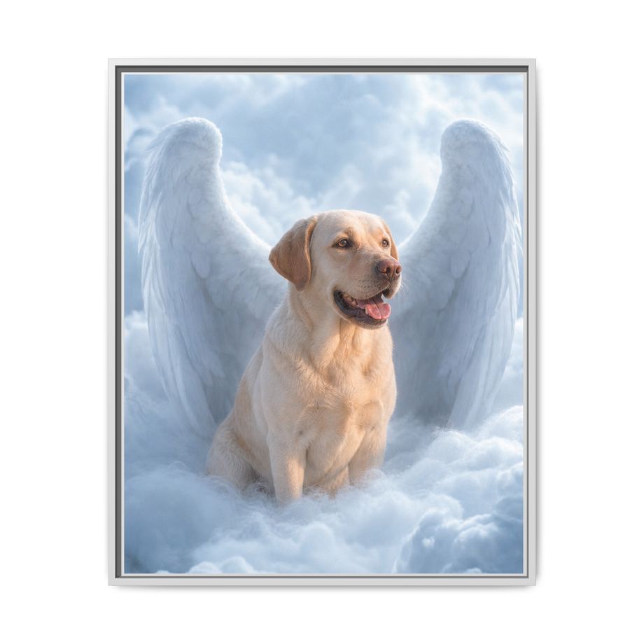 Framed 24x30 White front