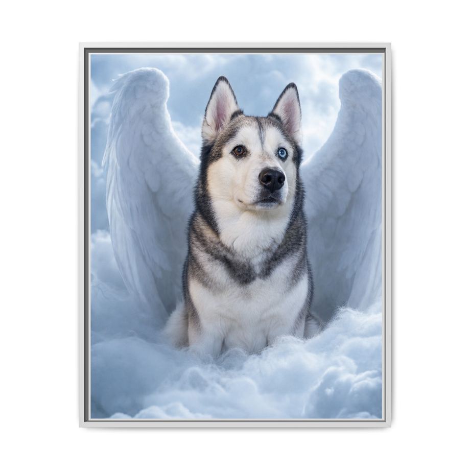 Framed 24x30 White front