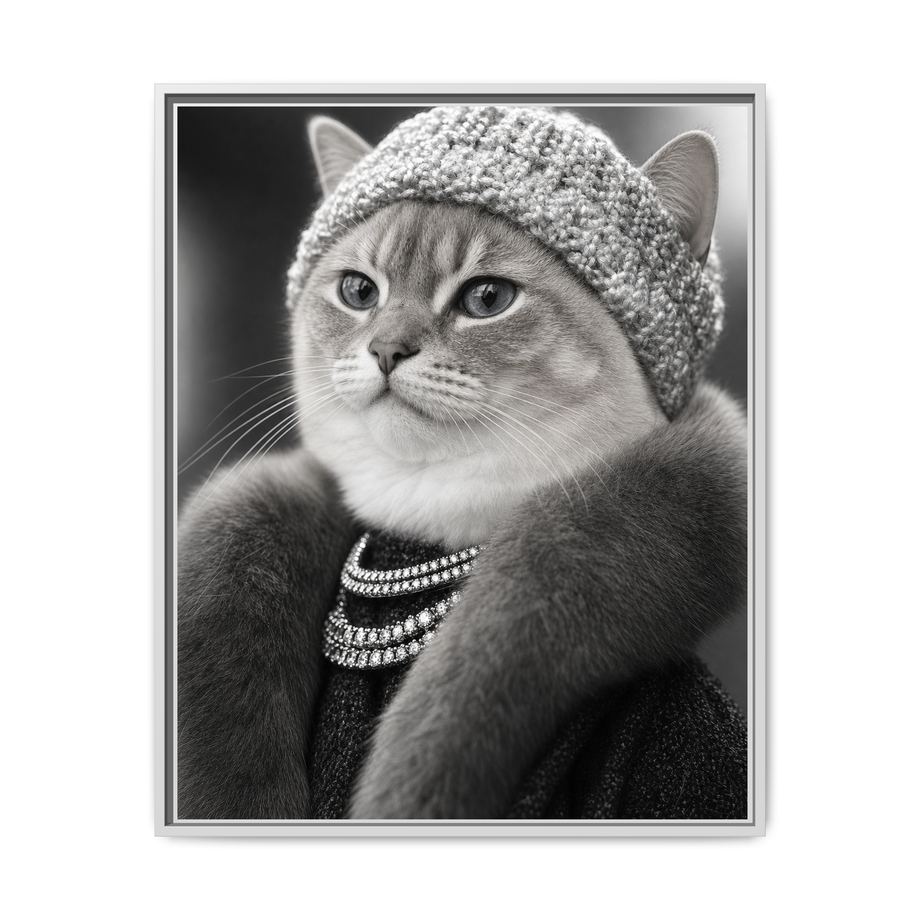 Framed 24x30 White front