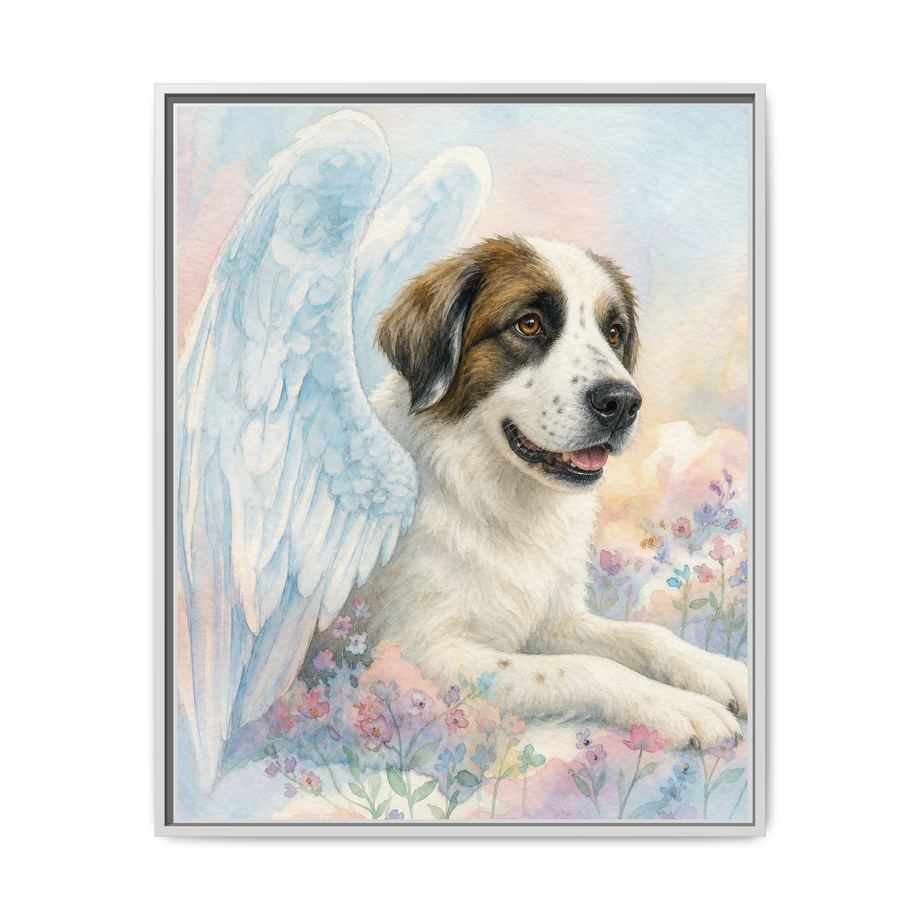 Framed 24x30 White front