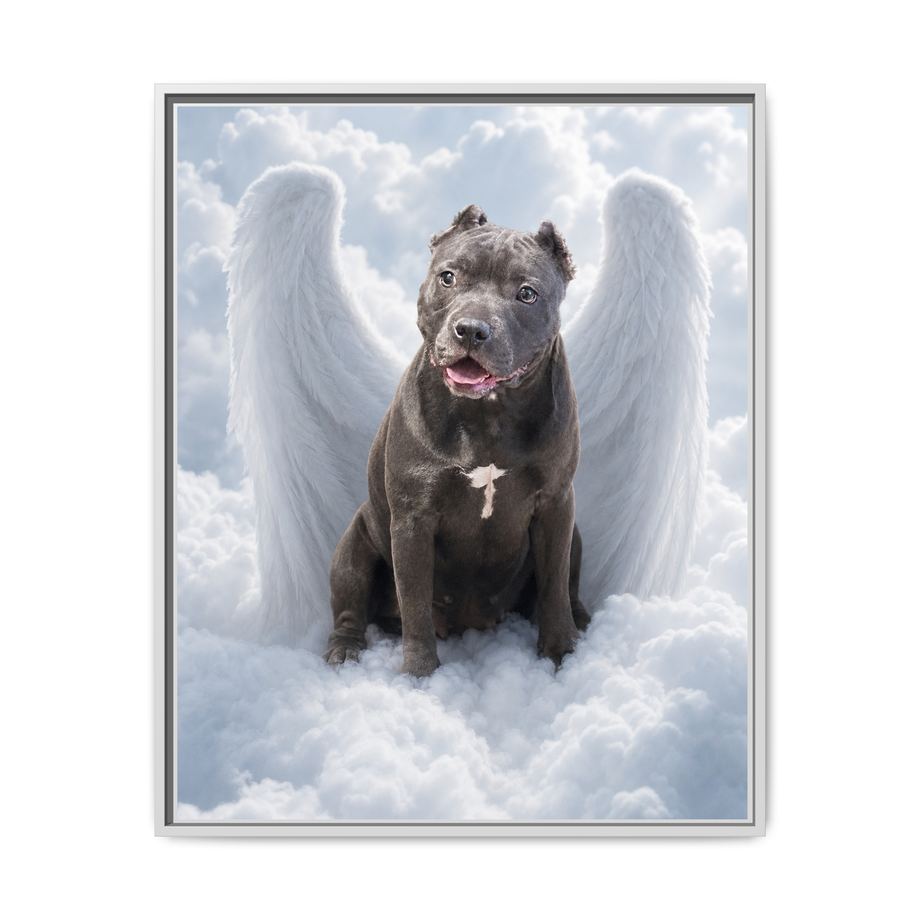 Framed 24x30 White front