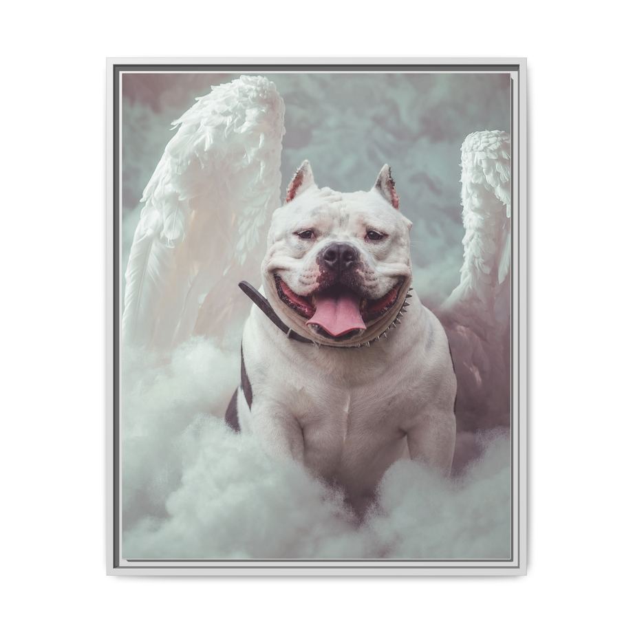 Framed 24x30 White front