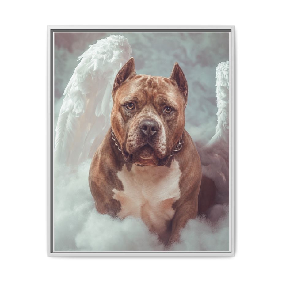 Framed 24x30 White front