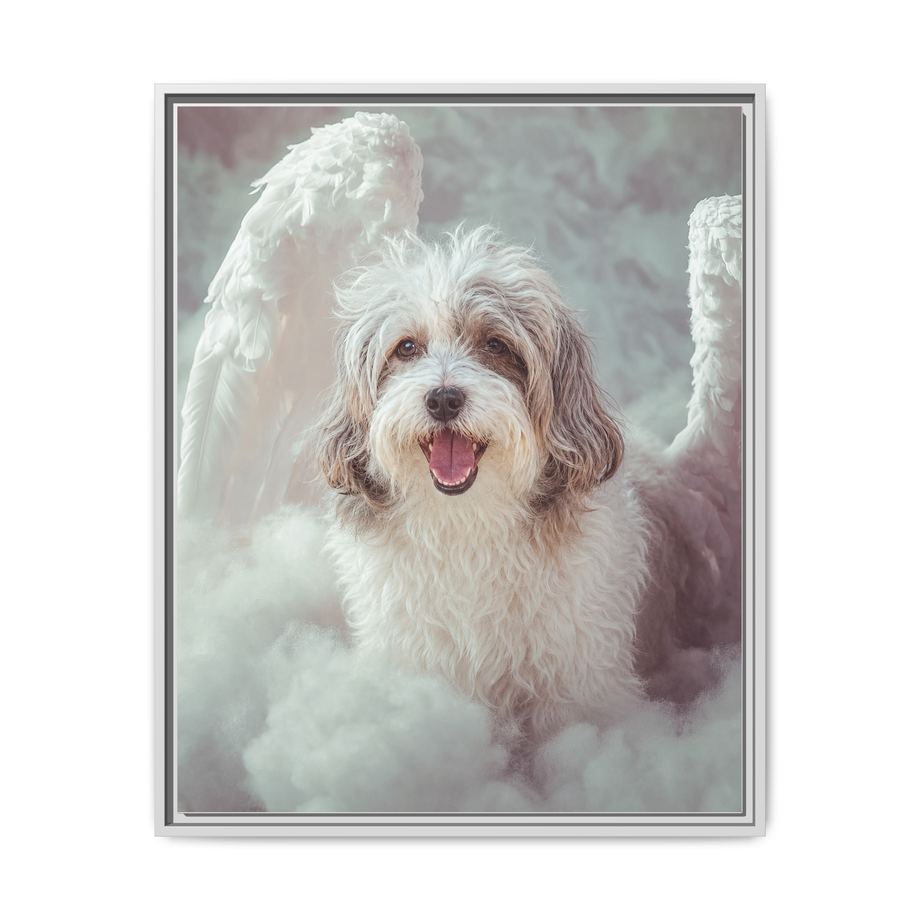 Framed 24x30 White front