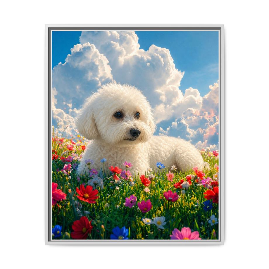 Framed 24x30 White front