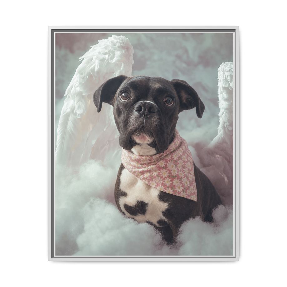 Framed 24x30 White front